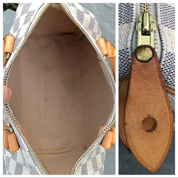 🚫SOLD🚫Auth. Louis Vuitton Speedy 25 Damier Azur - Picture 4 of 8
